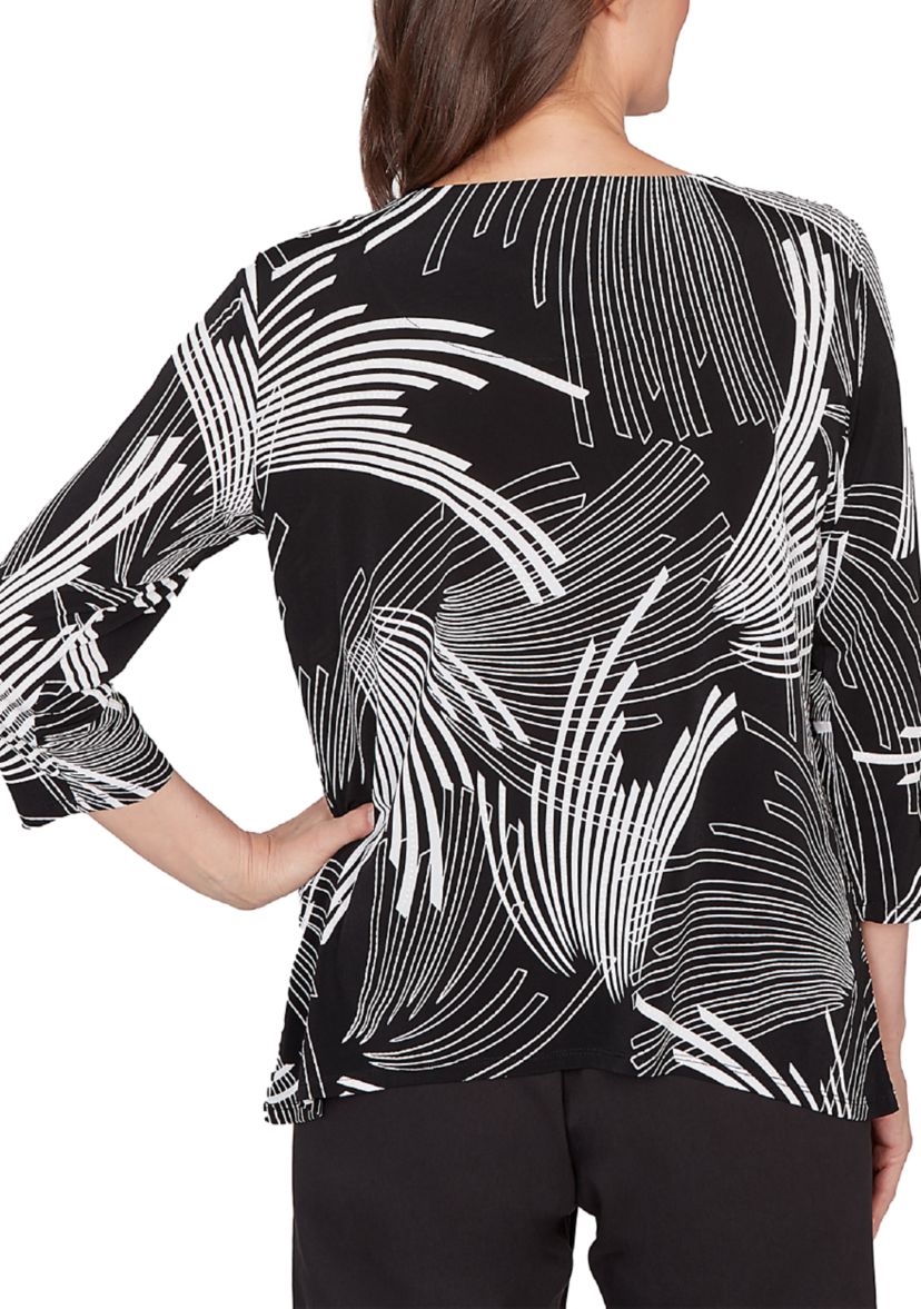 Petite Classics Geometric Top