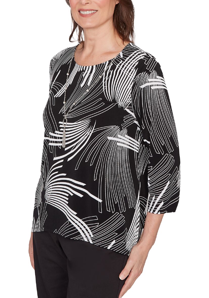 Petite Classics Geometric Top