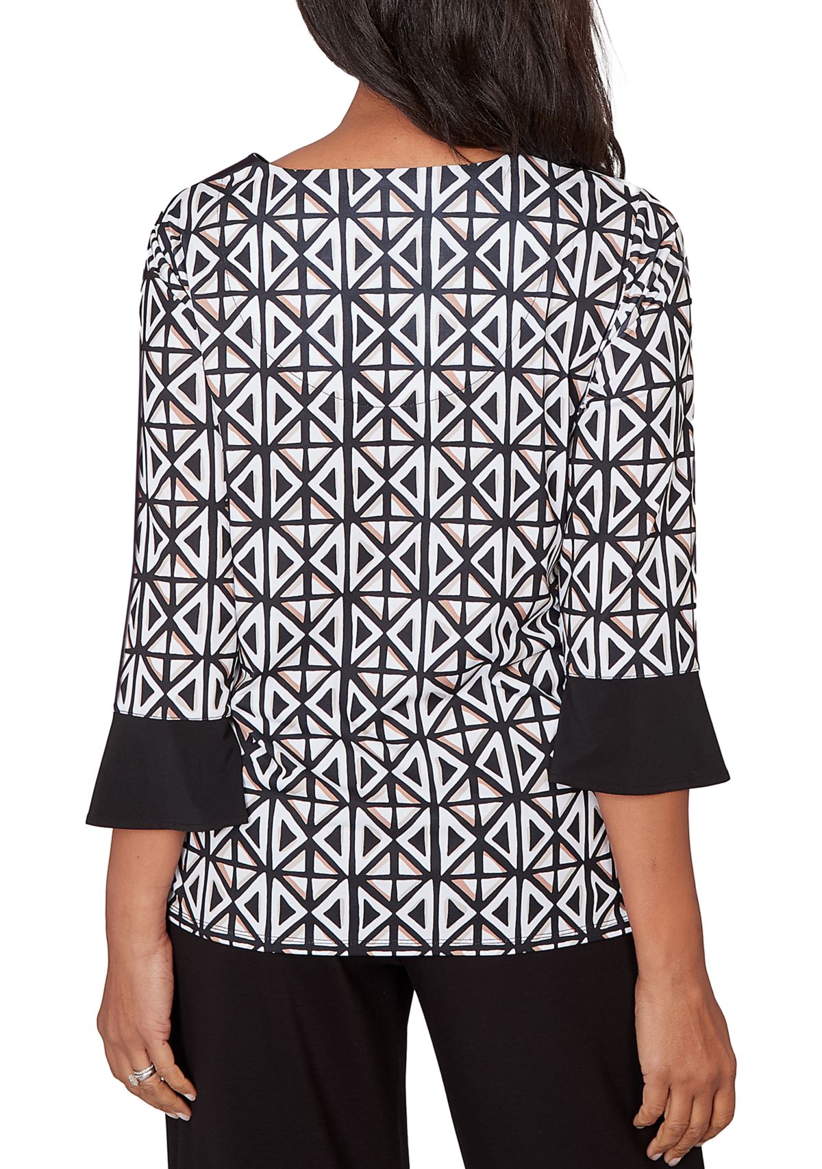 Petite Classics Floral Patchwork with Geo Pullout Top