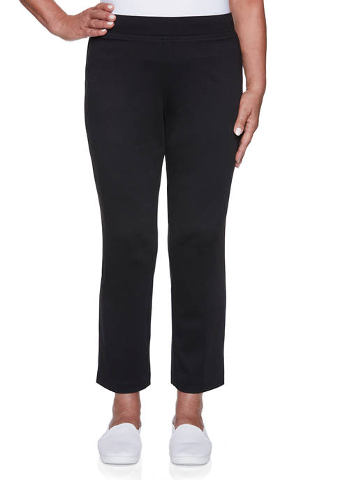 Alfred Dunner Womens Polyester Capris