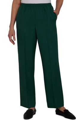 Alfred Dunner Women's Classics Proportioned Short Pull On Pants | belk