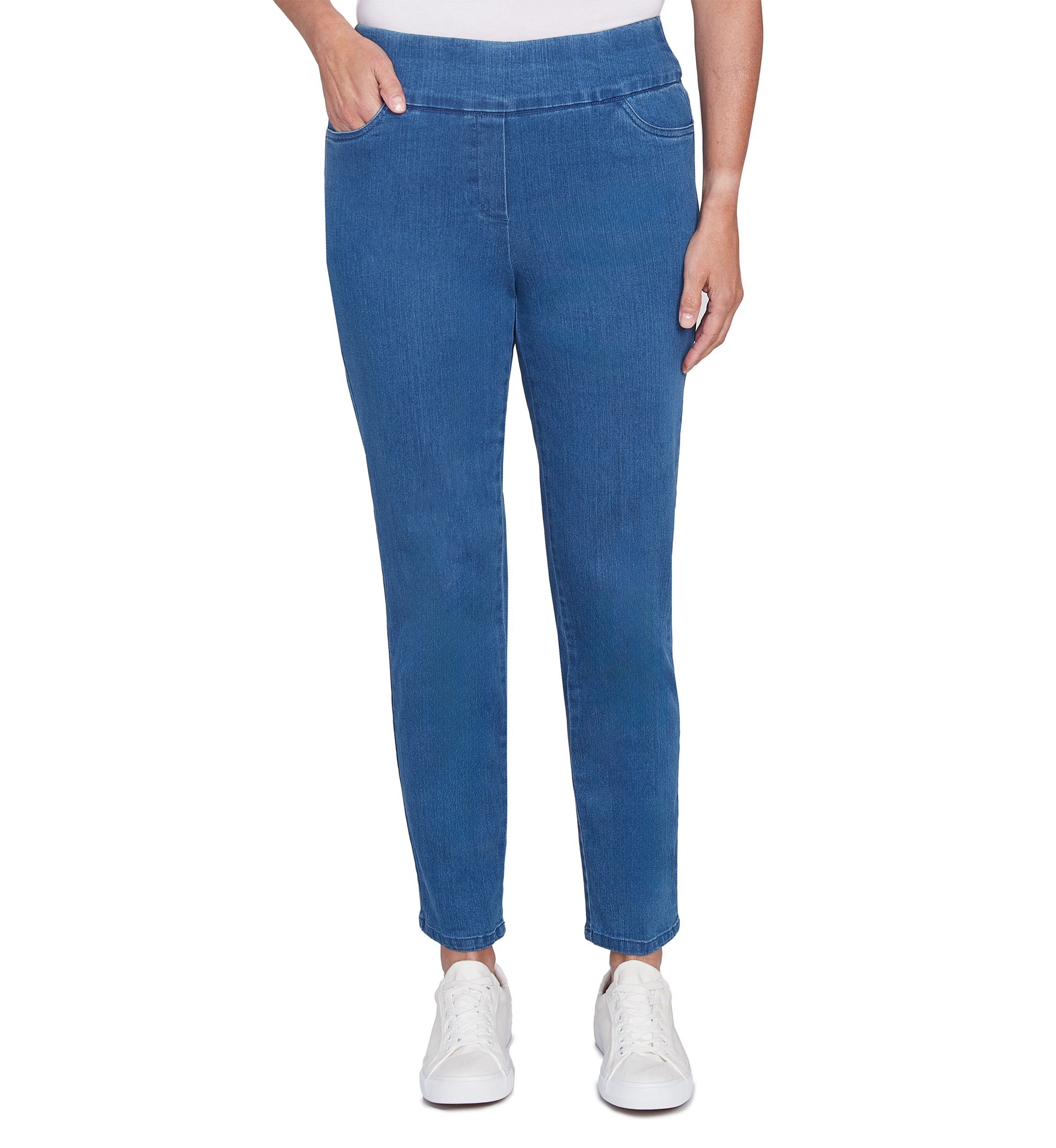 Womens Denim Stretch Pants 