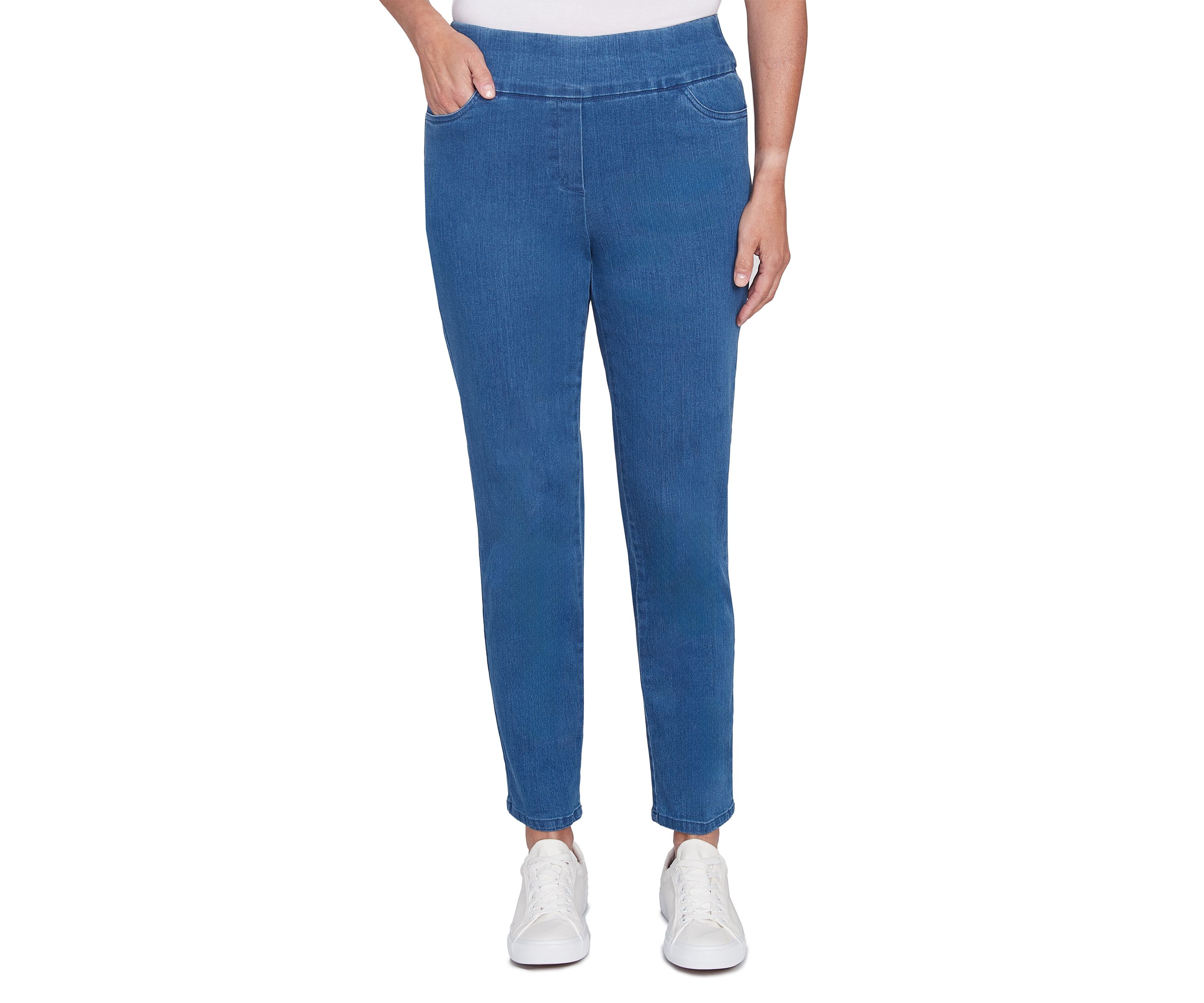 Womens Denim Stretch Pants 