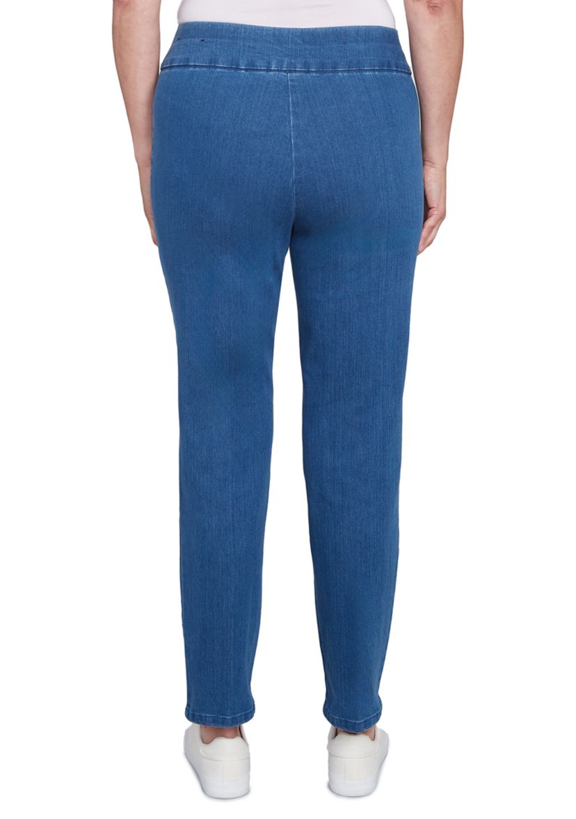 Womens Denim Stretch Pants 