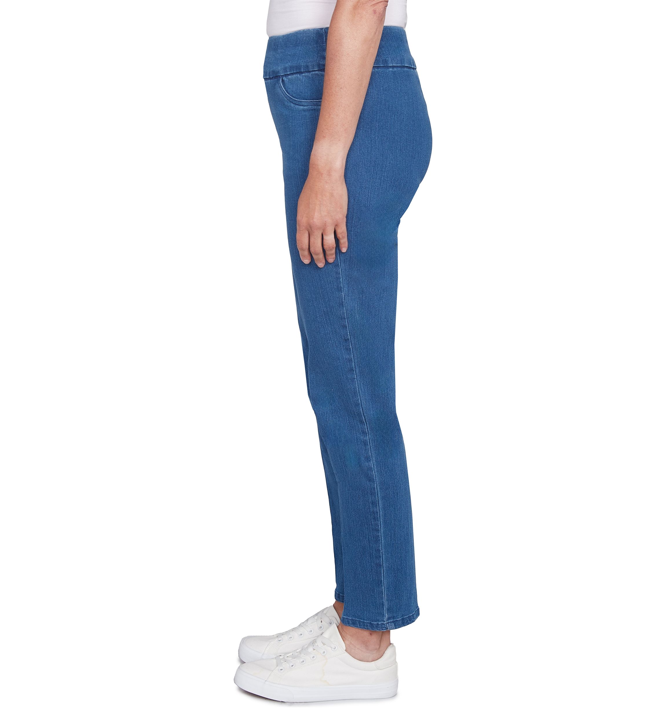 Womens Denim Stretch Pants 