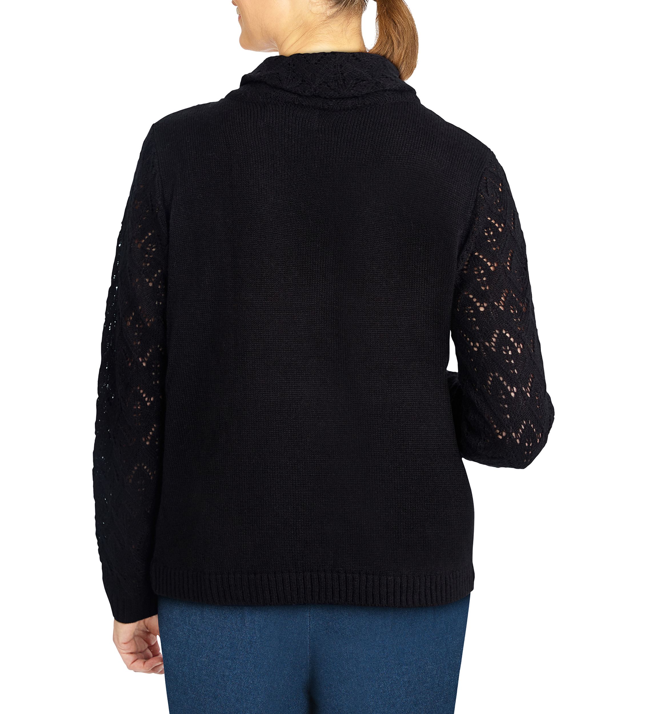 Womens Scarf Sweater