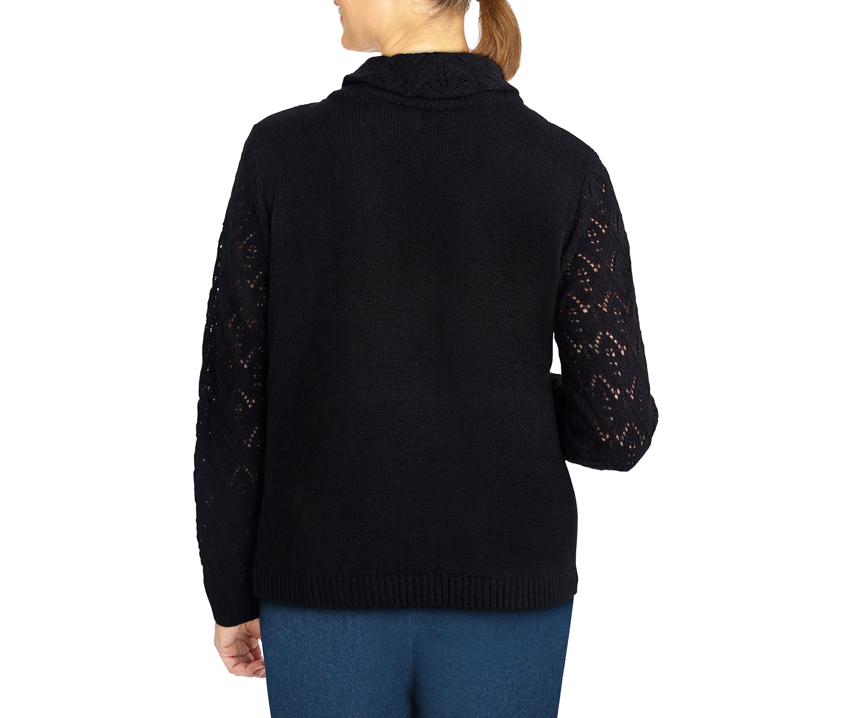 Womens Scarf Sweater