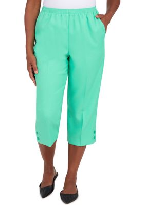 Alfred Dunner Women's Polyester Capri Pants | belk