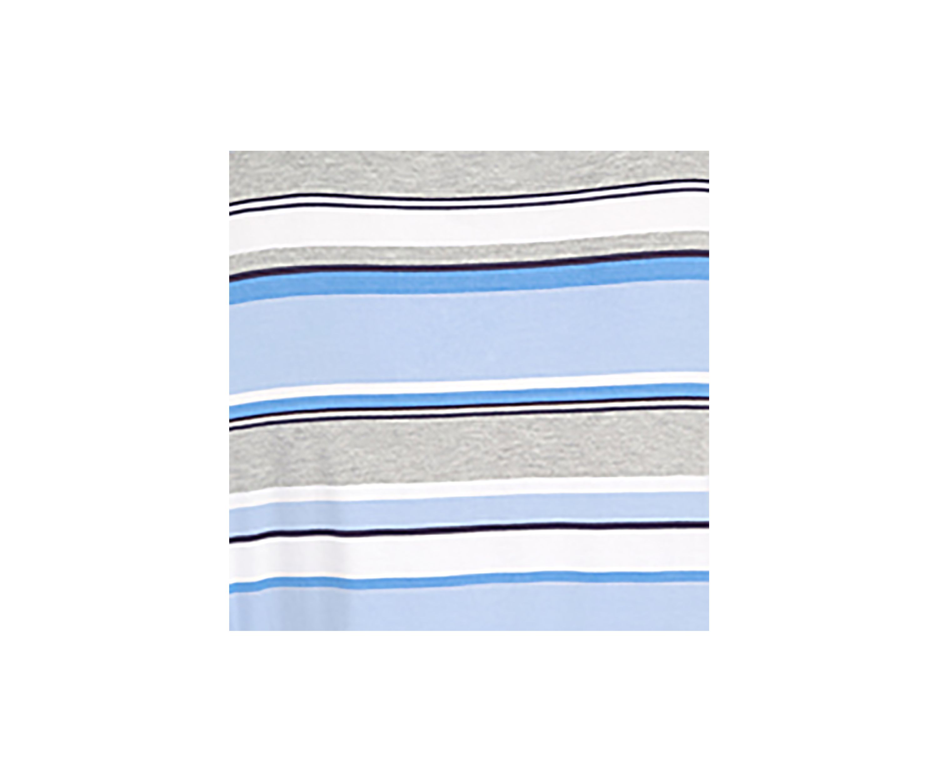 Womens 3/4 Sleeve Spliced Stripe Top