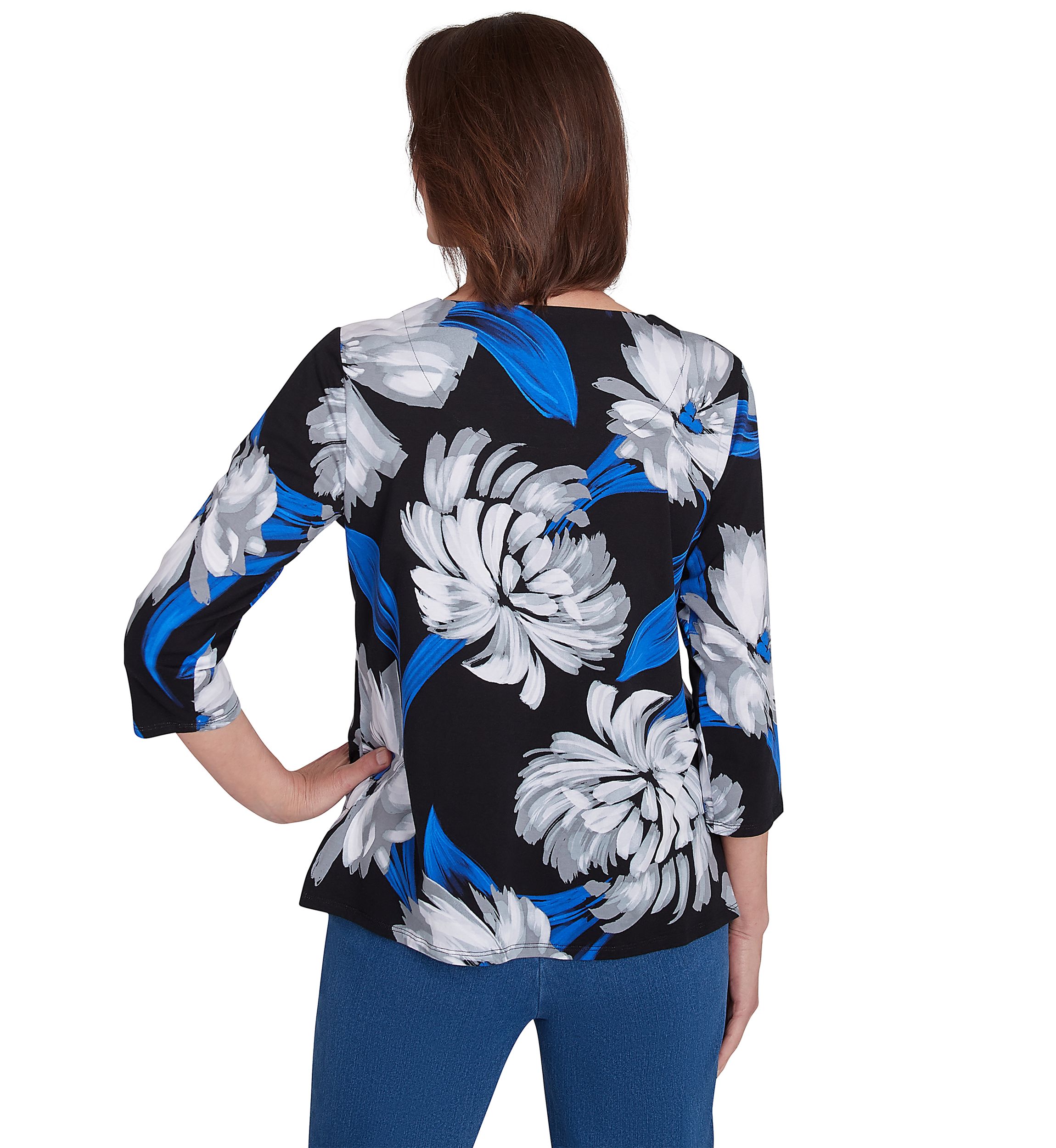 Petite Brushstrokes Floral Top