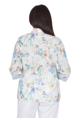 Women's Classics Pastels Birds Top