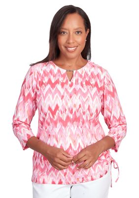 Women's Classics Brights Chevron Top