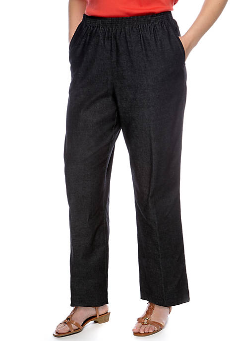 Plus Size Proportioned Denim Pant (Average & Short)
