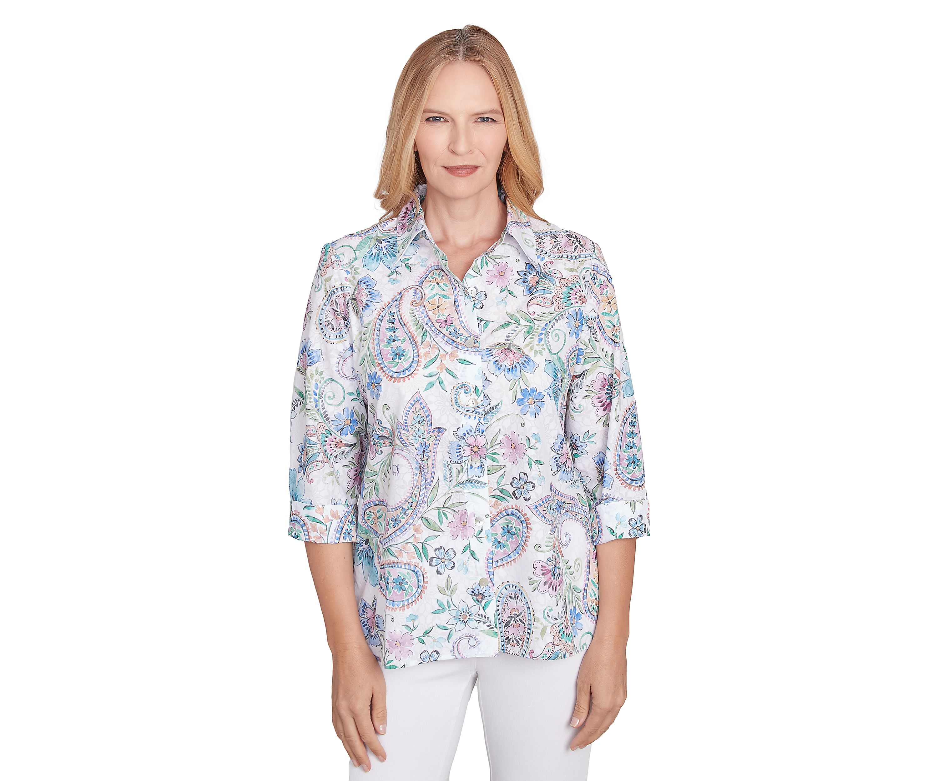Womens Classics Paisley Top