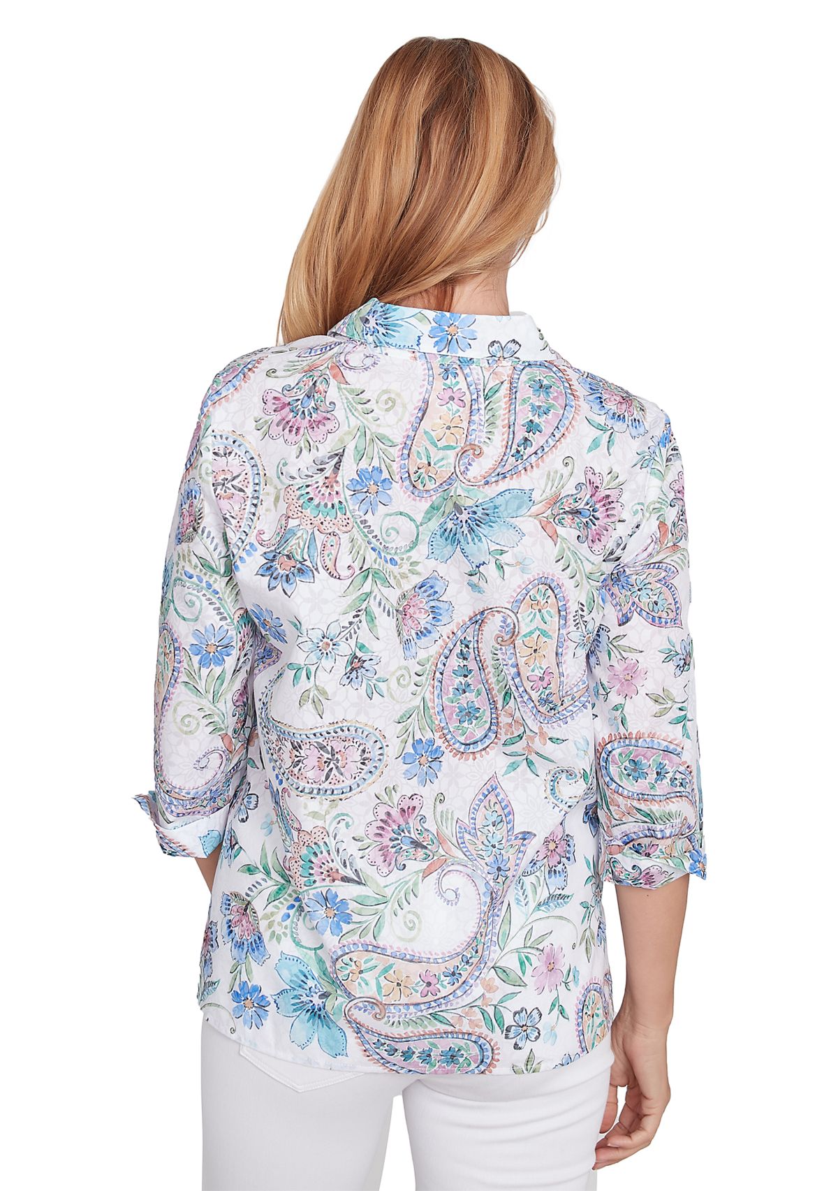 Womens Classics Paisley Top