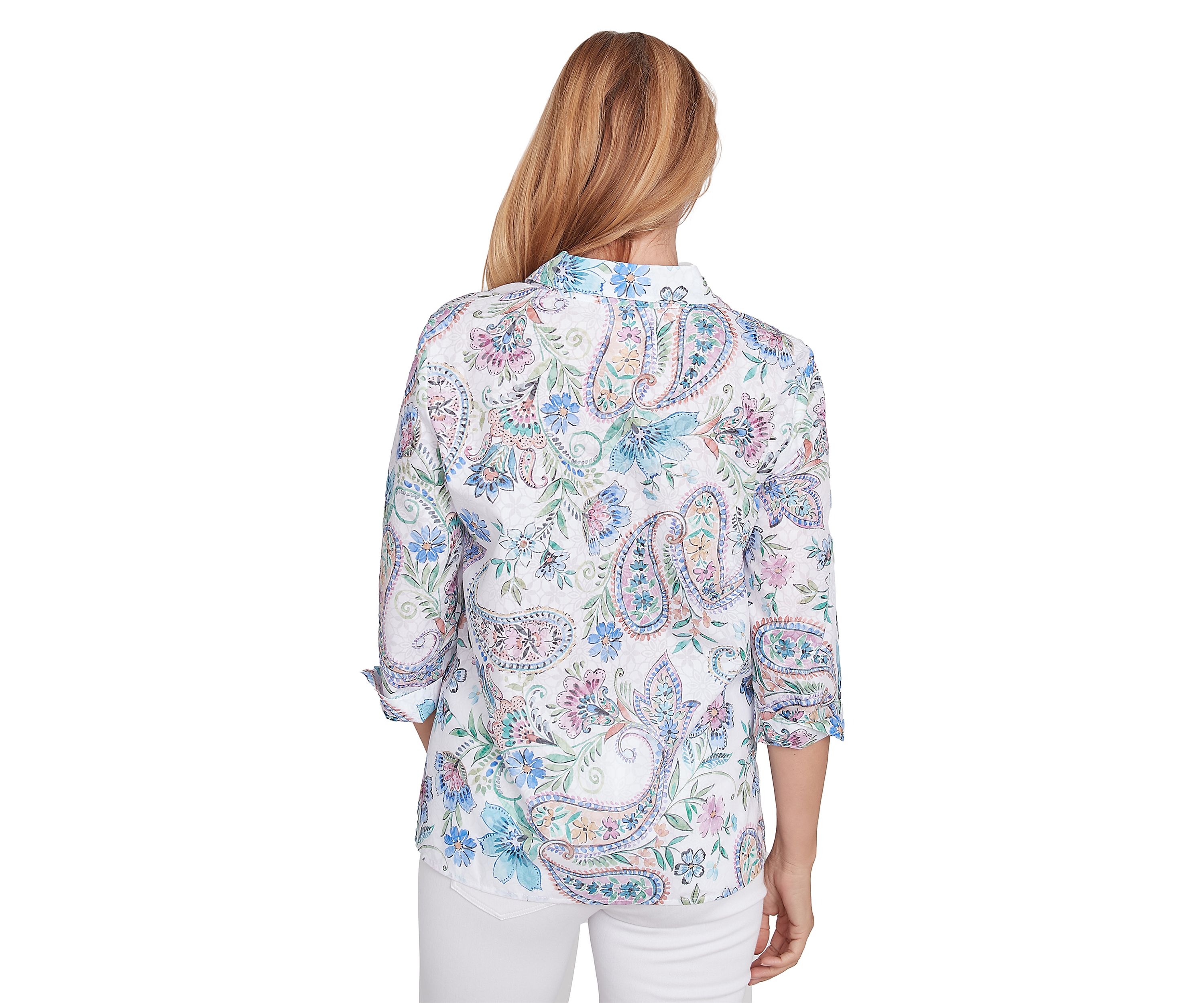 Womens Classics Paisley Top