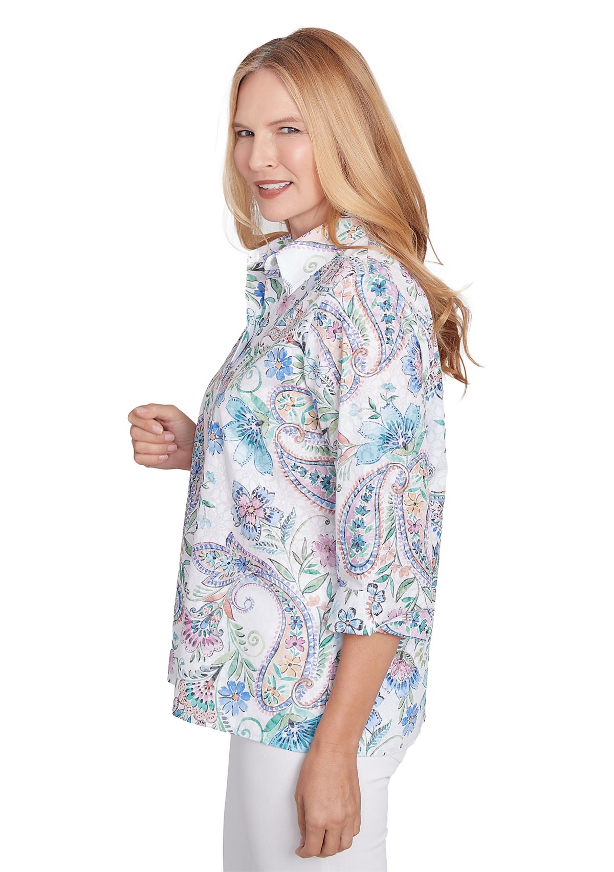 Womens Classics Paisley Top