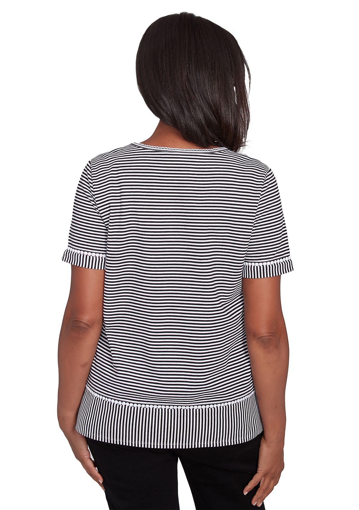 Womens Classics Parrot Stripe T-Shirt