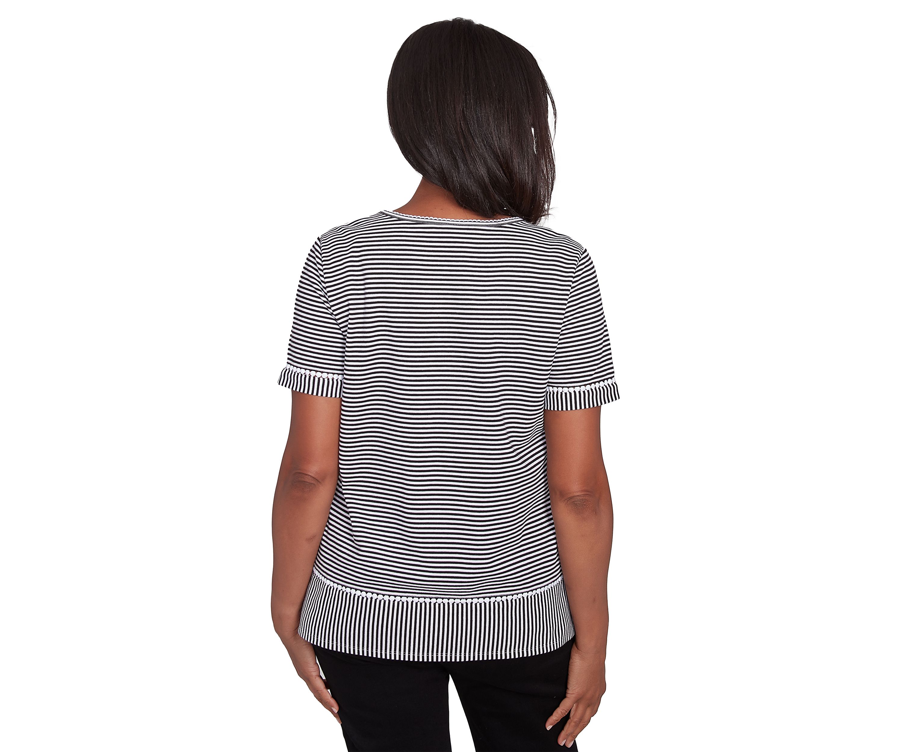 Womens Classics Parrot Stripe T-Shirt