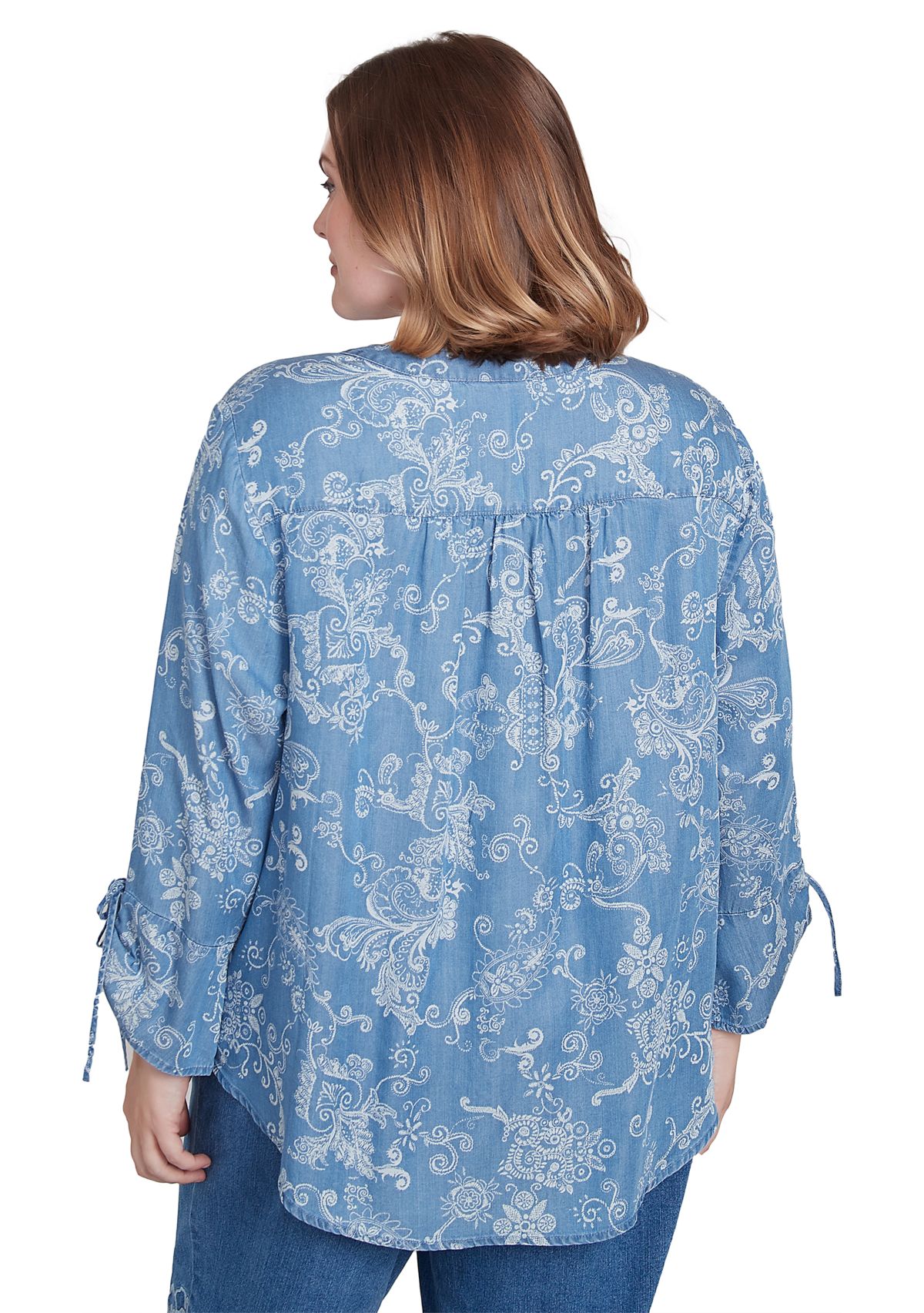 Plus Size Classics Scroll Top