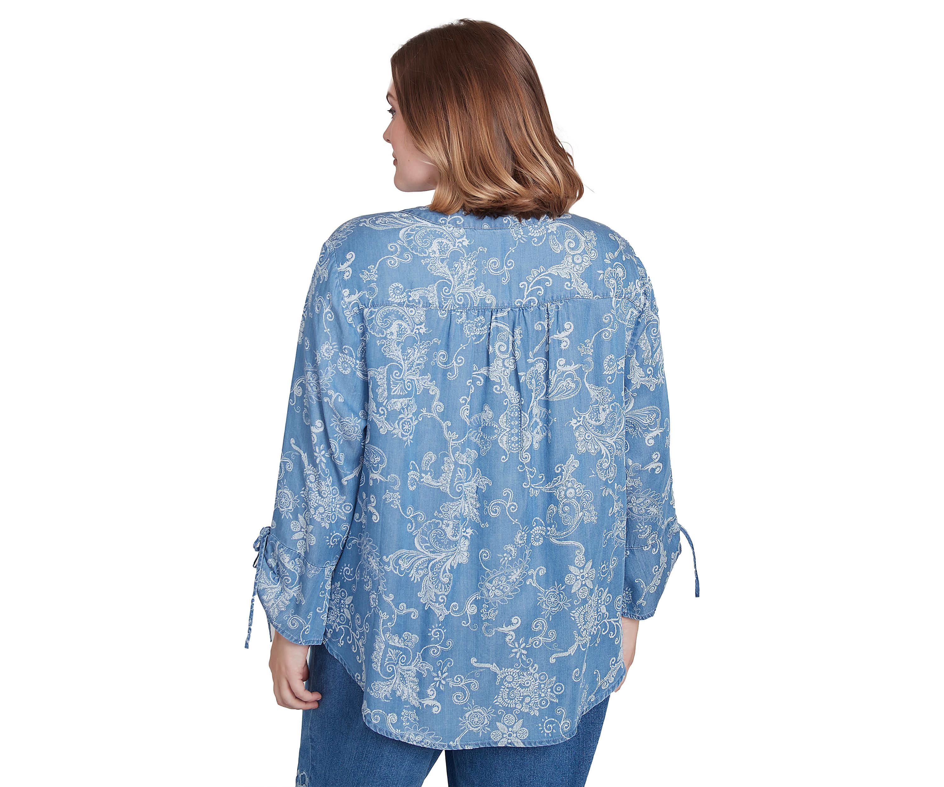 Plus Size Classics Scroll Top