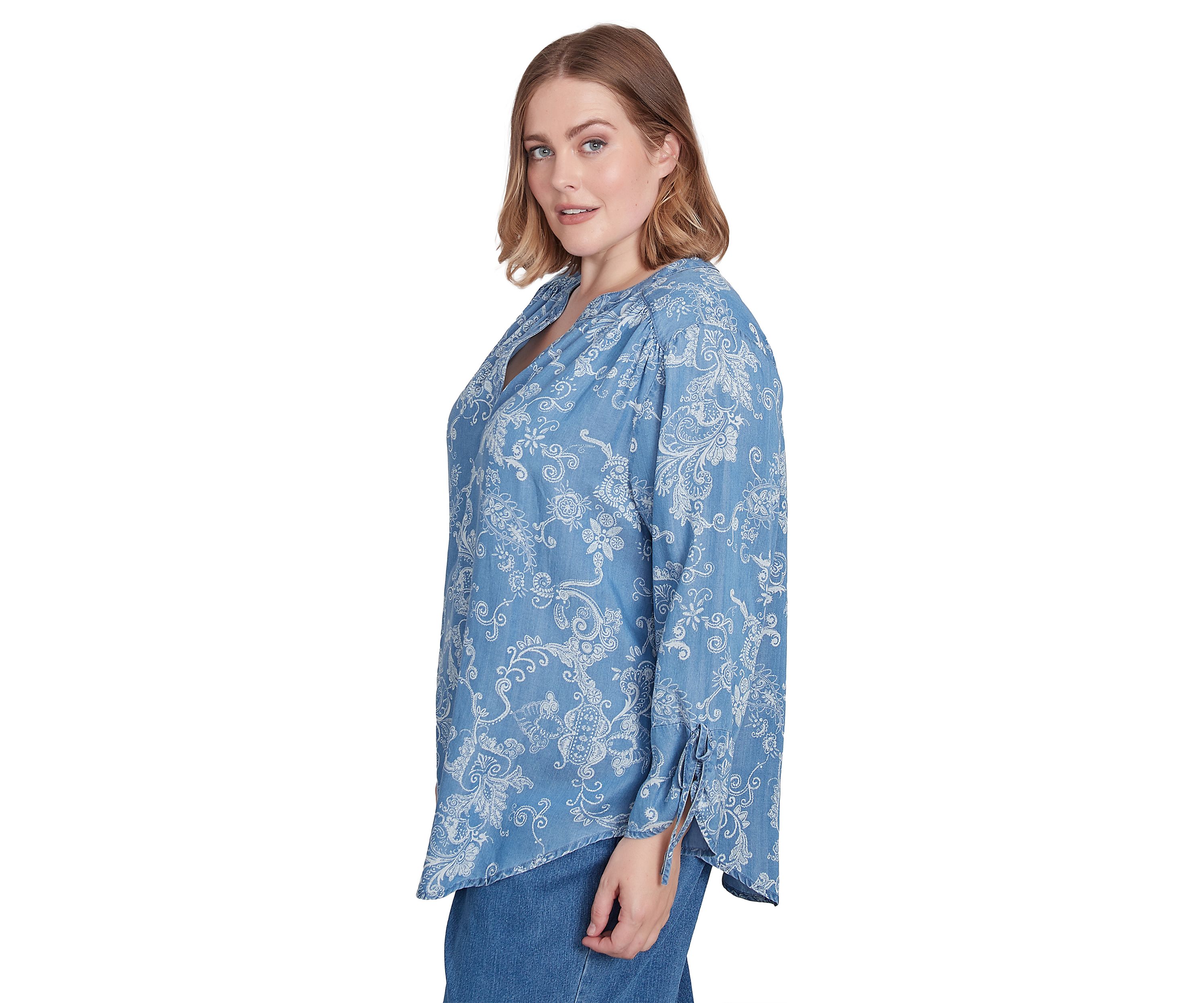 Plus Size Classics Scroll Top