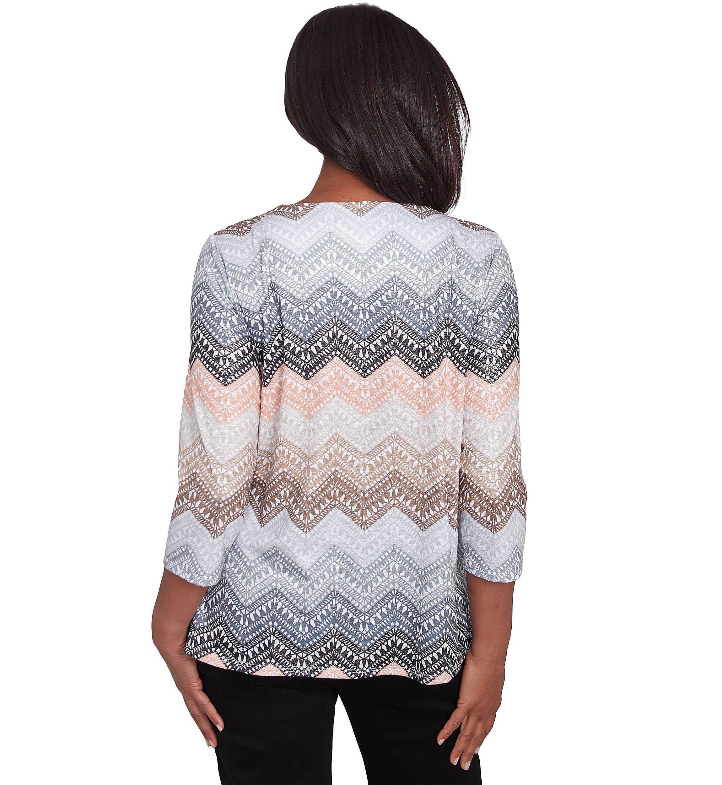 Petite Classics Short Sleeve Sweater Knit Top