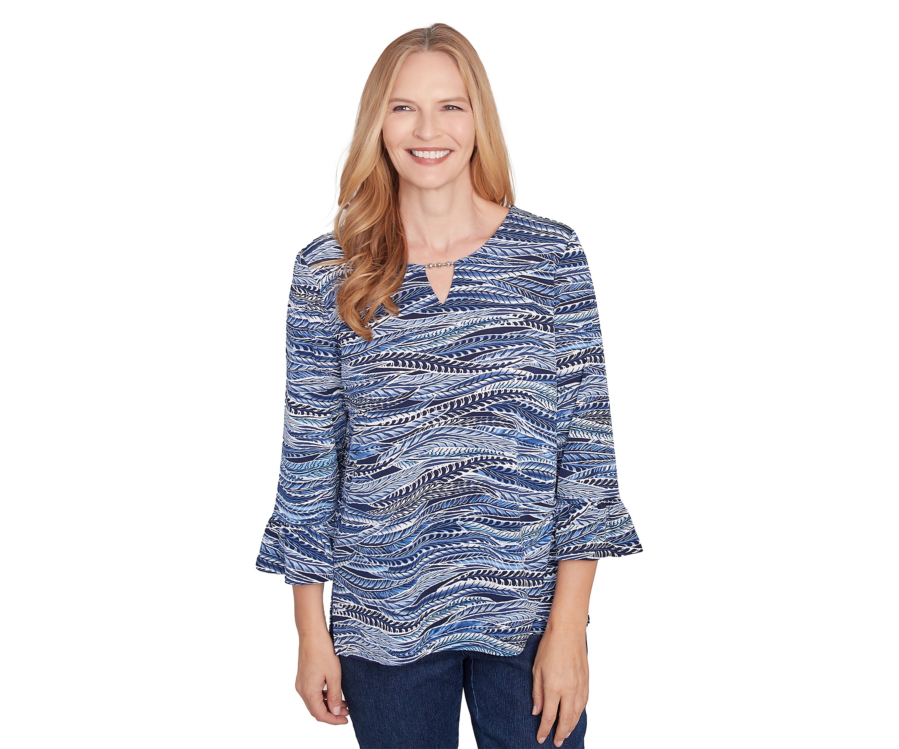 Petite Classics Feathers Top