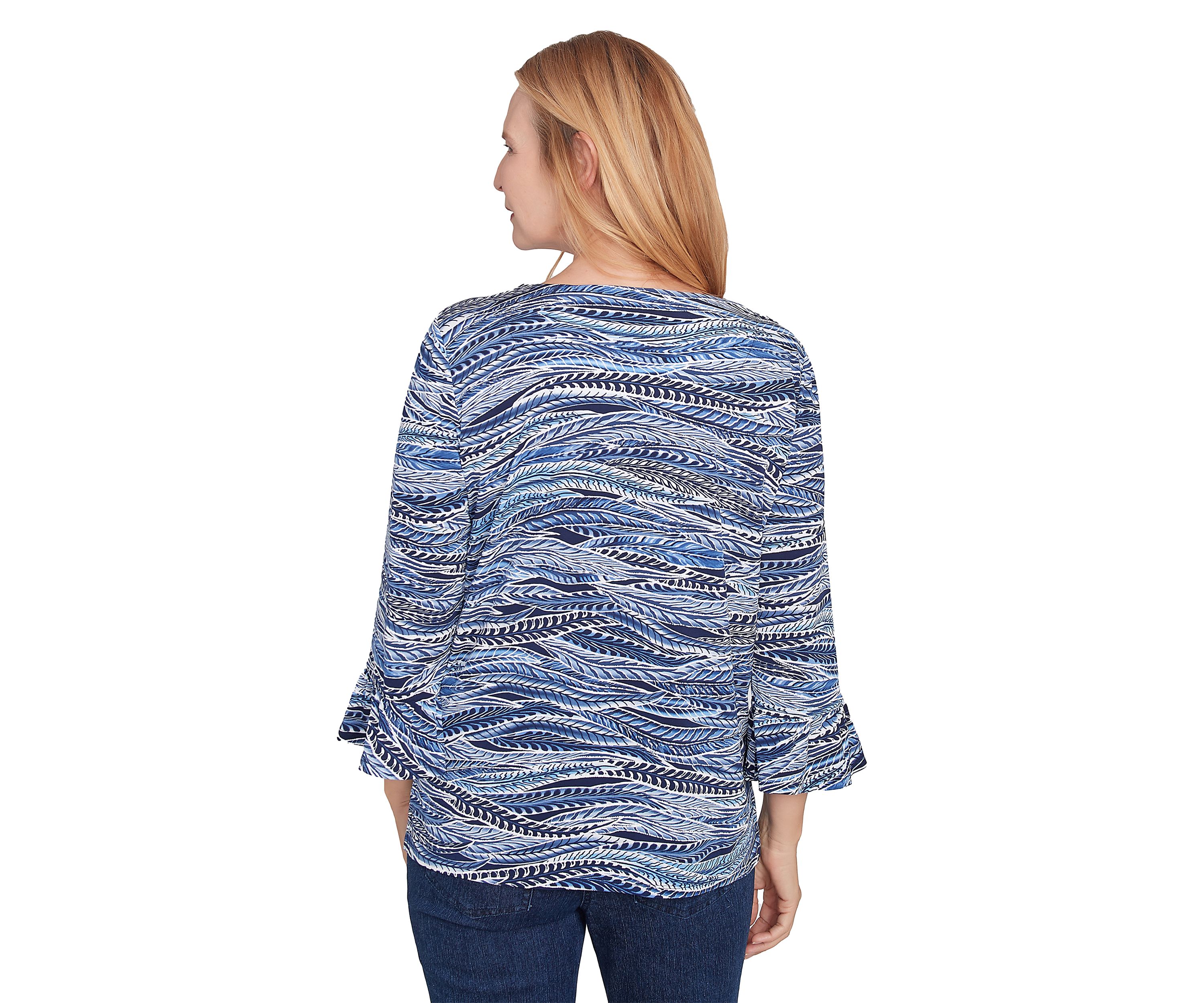 Petite Classics Feathers Top