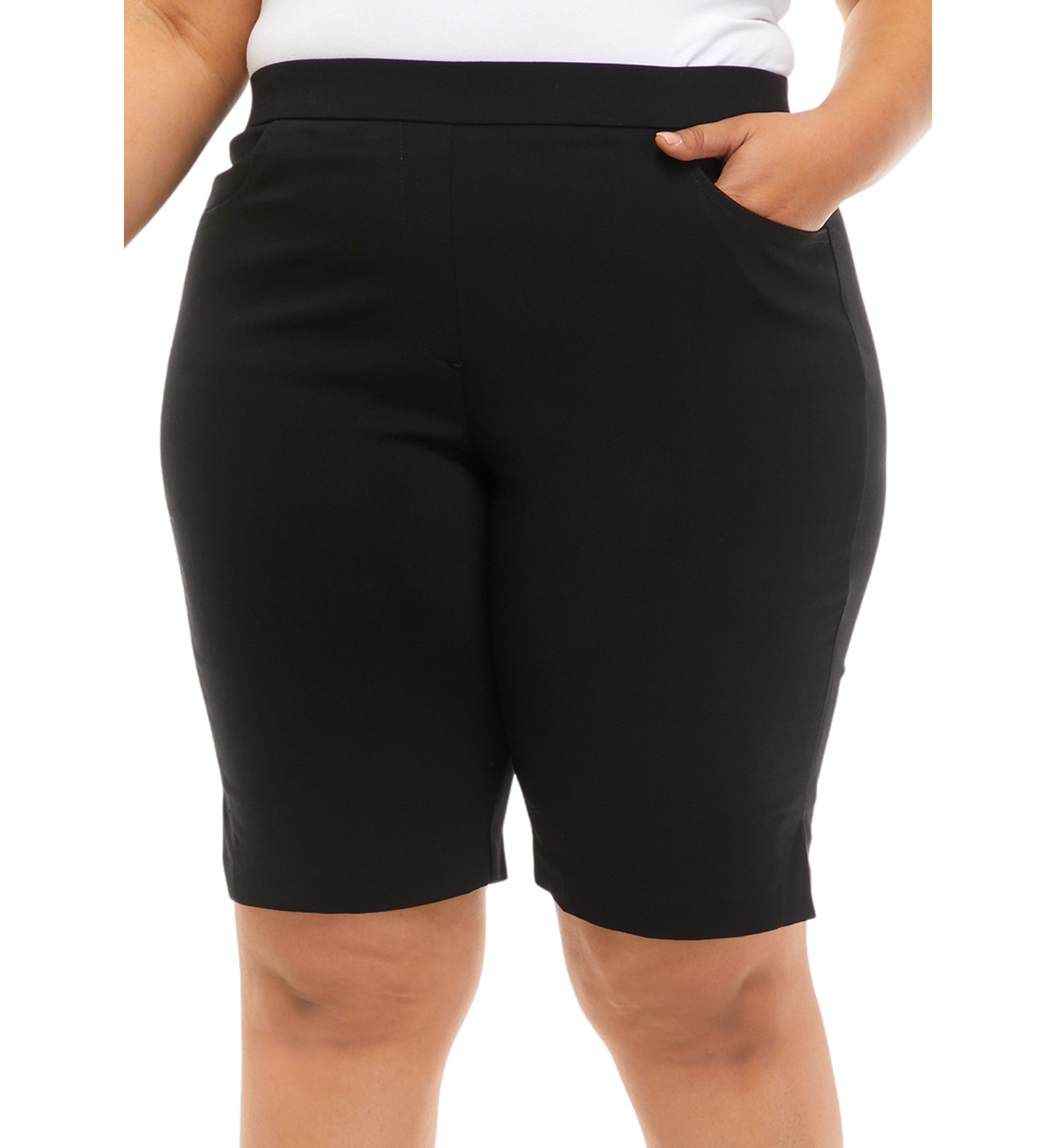 Plus Size Classics Allure Stretch Shorts 