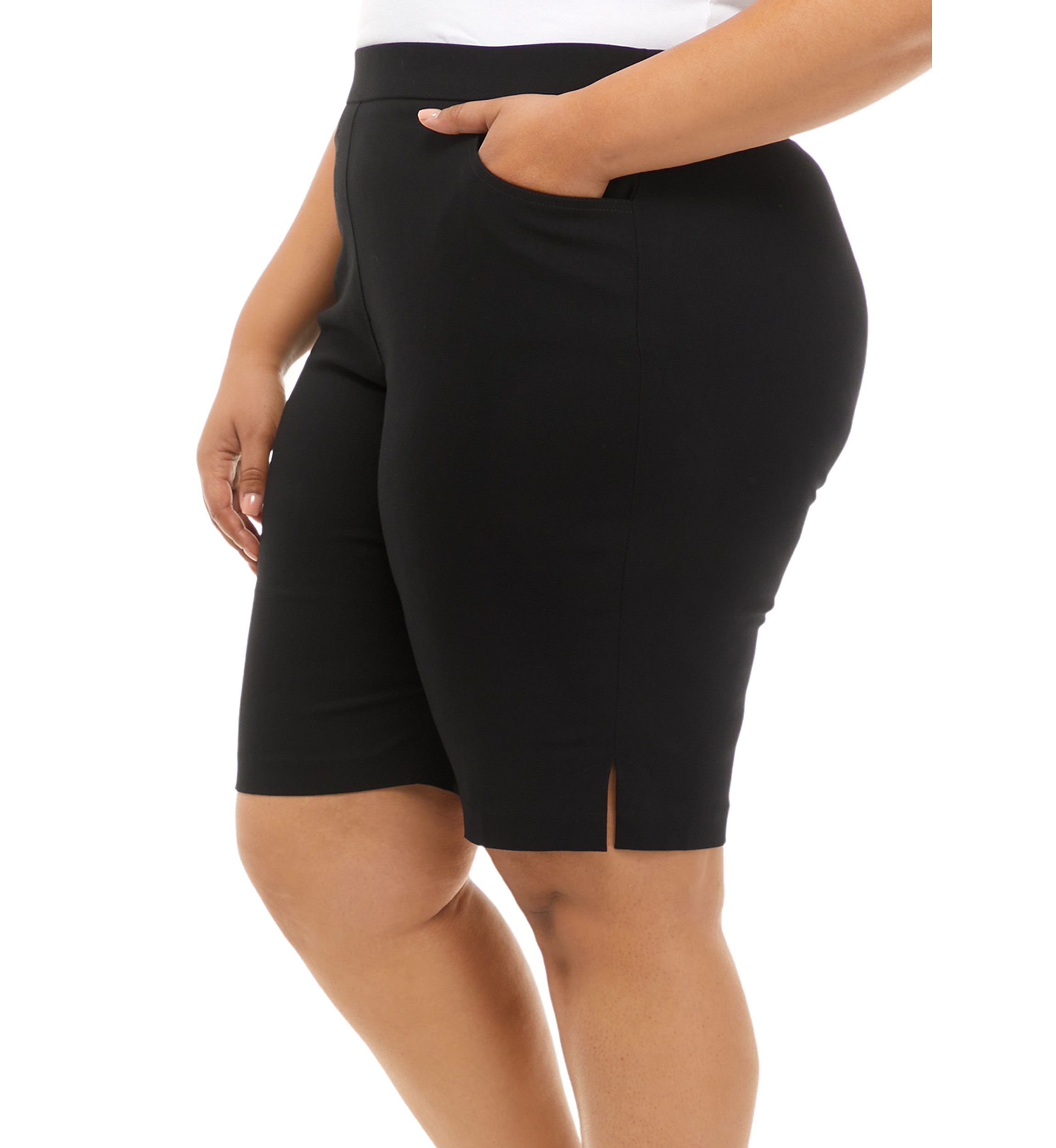 Plus Size Classics Allure Stretch Shorts 