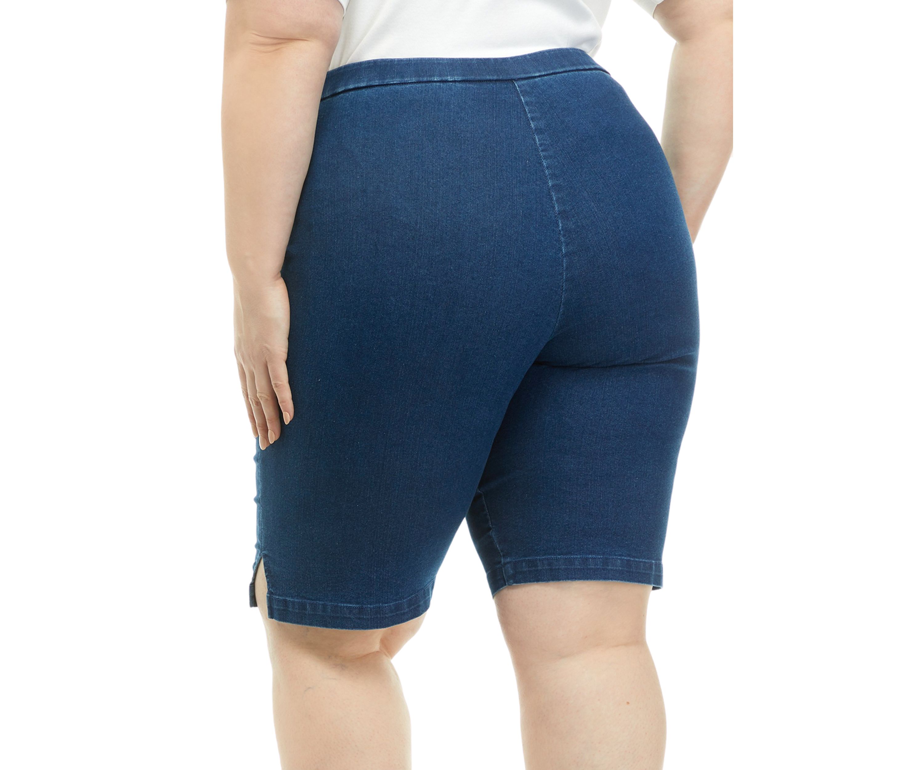 Plus Size Classics Allure Denim Bermuda Shorts