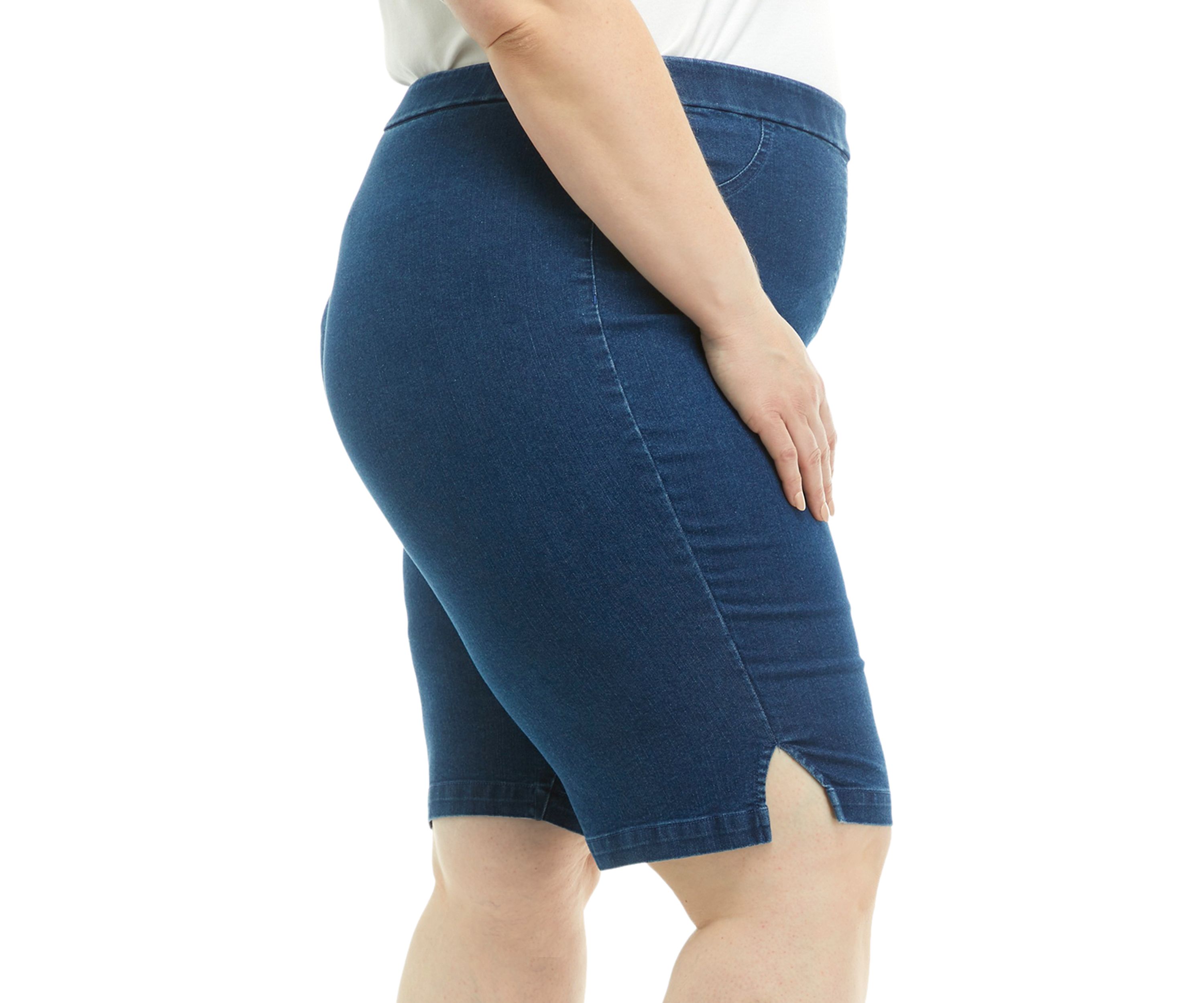 Plus Size Classics Allure Denim Bermuda Shorts