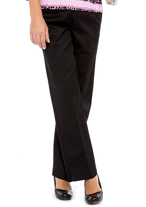 Alfred Dunner Classics Twill Pant