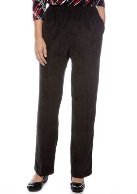 Alfred Dunner Petite Classic Corduroy Pant Short Length belk