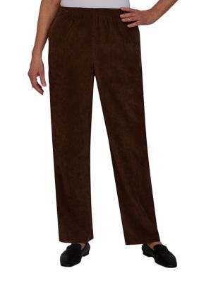 Alfred dunner clearance petite corduroy pants