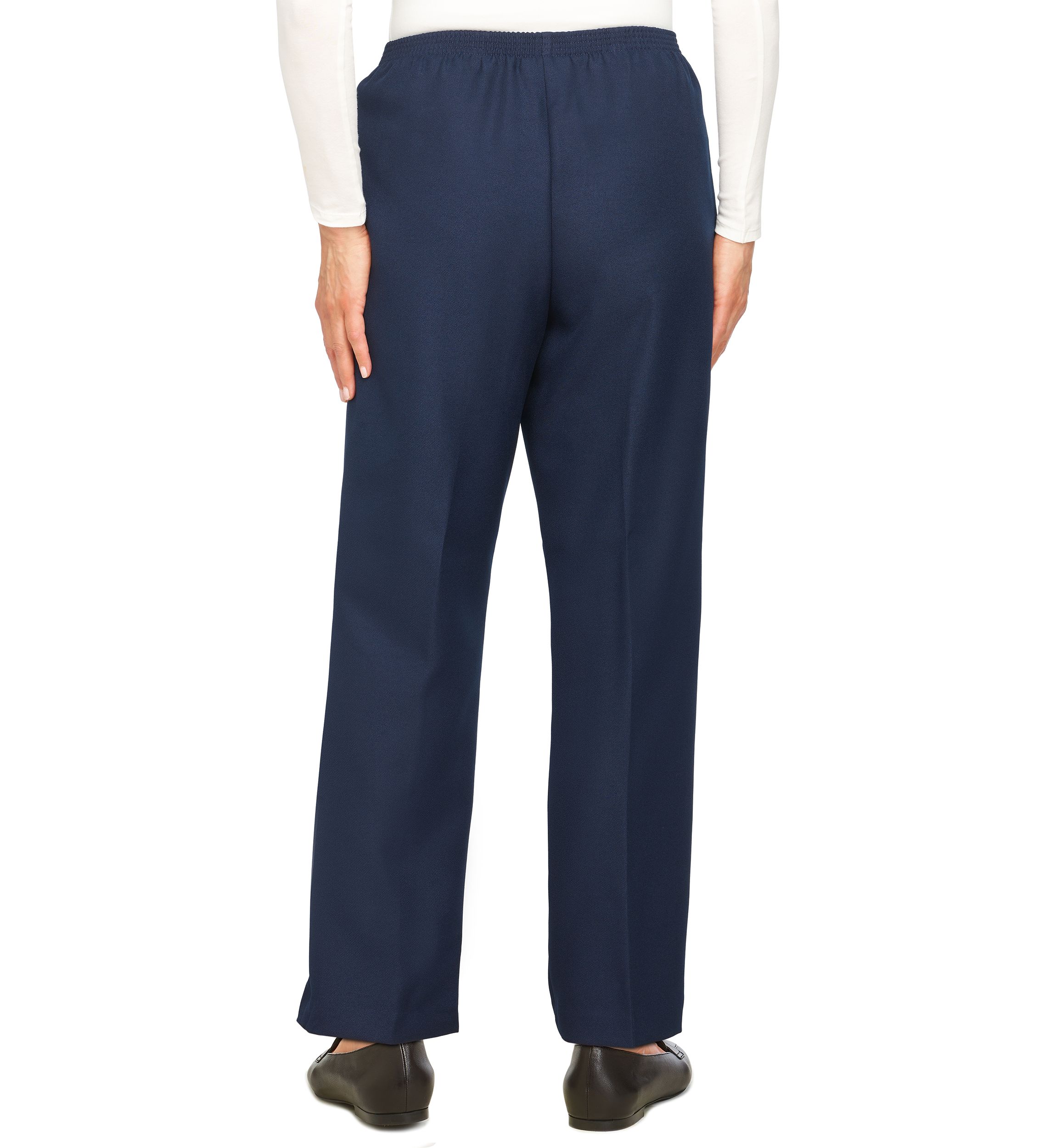 Solid Pull On Pants