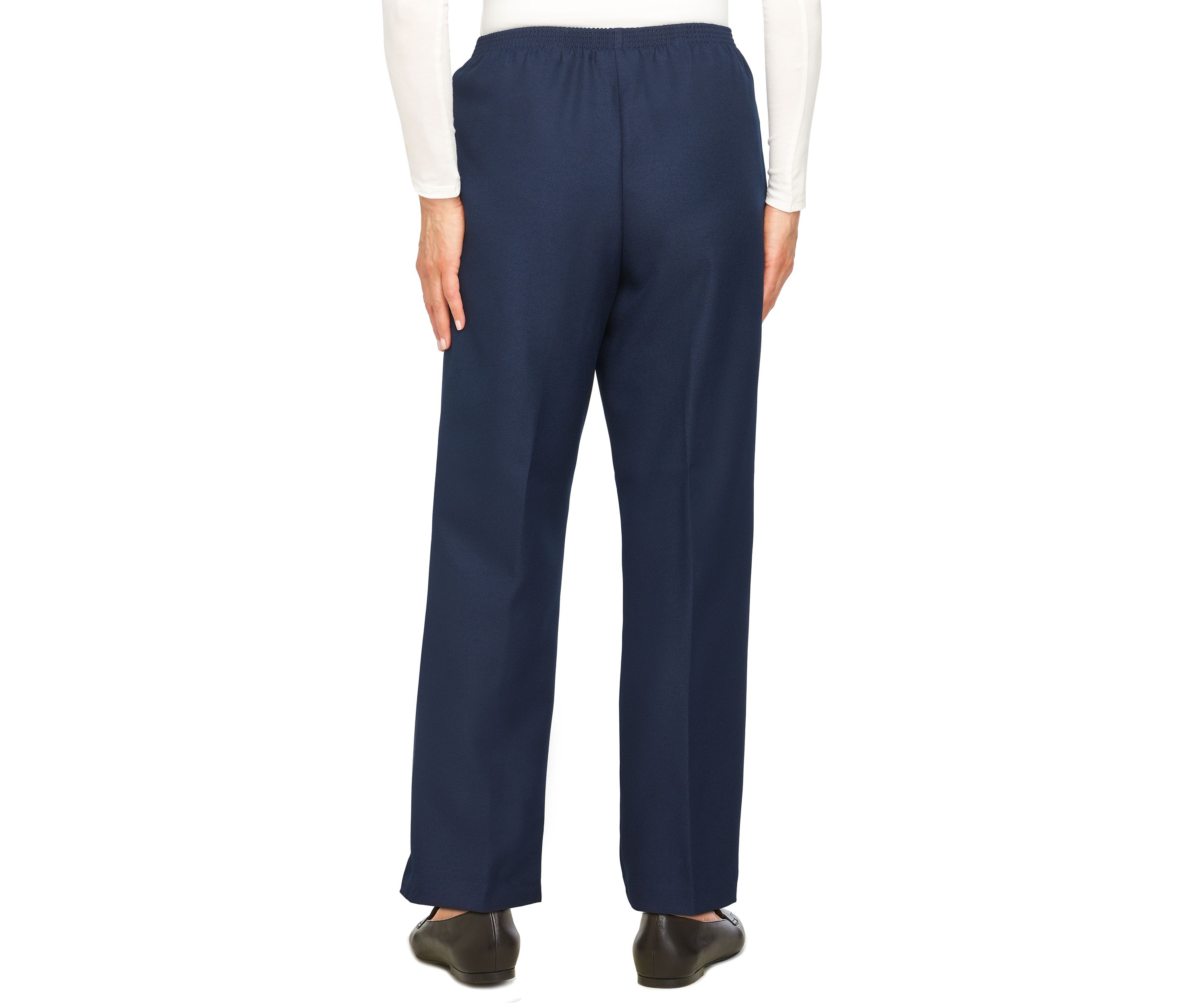 Solid Pull On Pants
