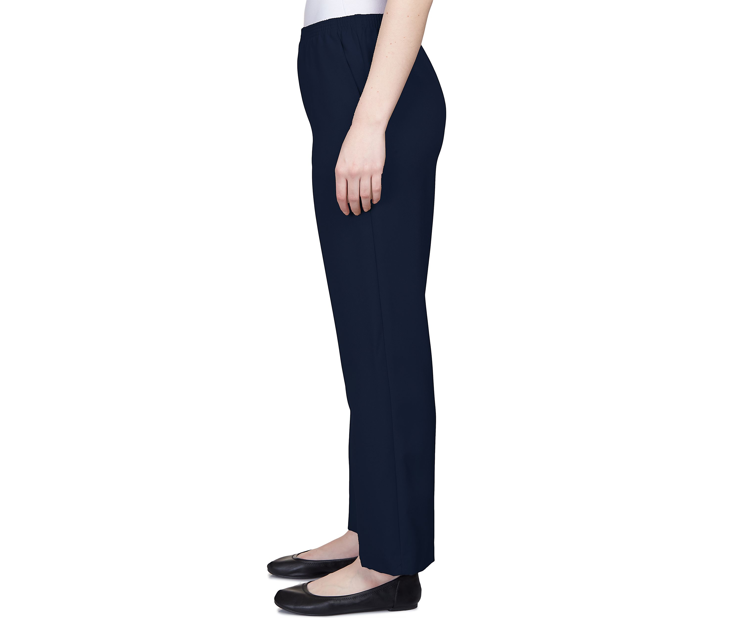 Solid Pull On Pants