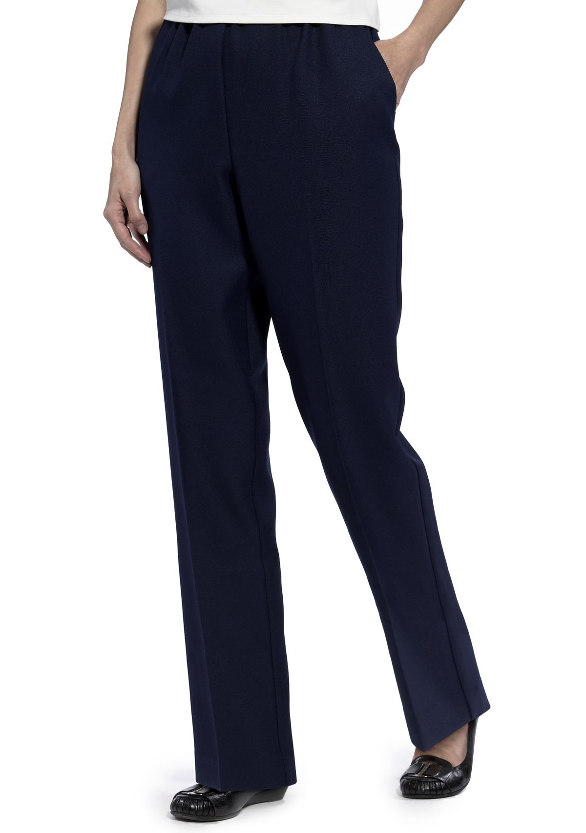 Plus Size Pull On Pants - Short 
