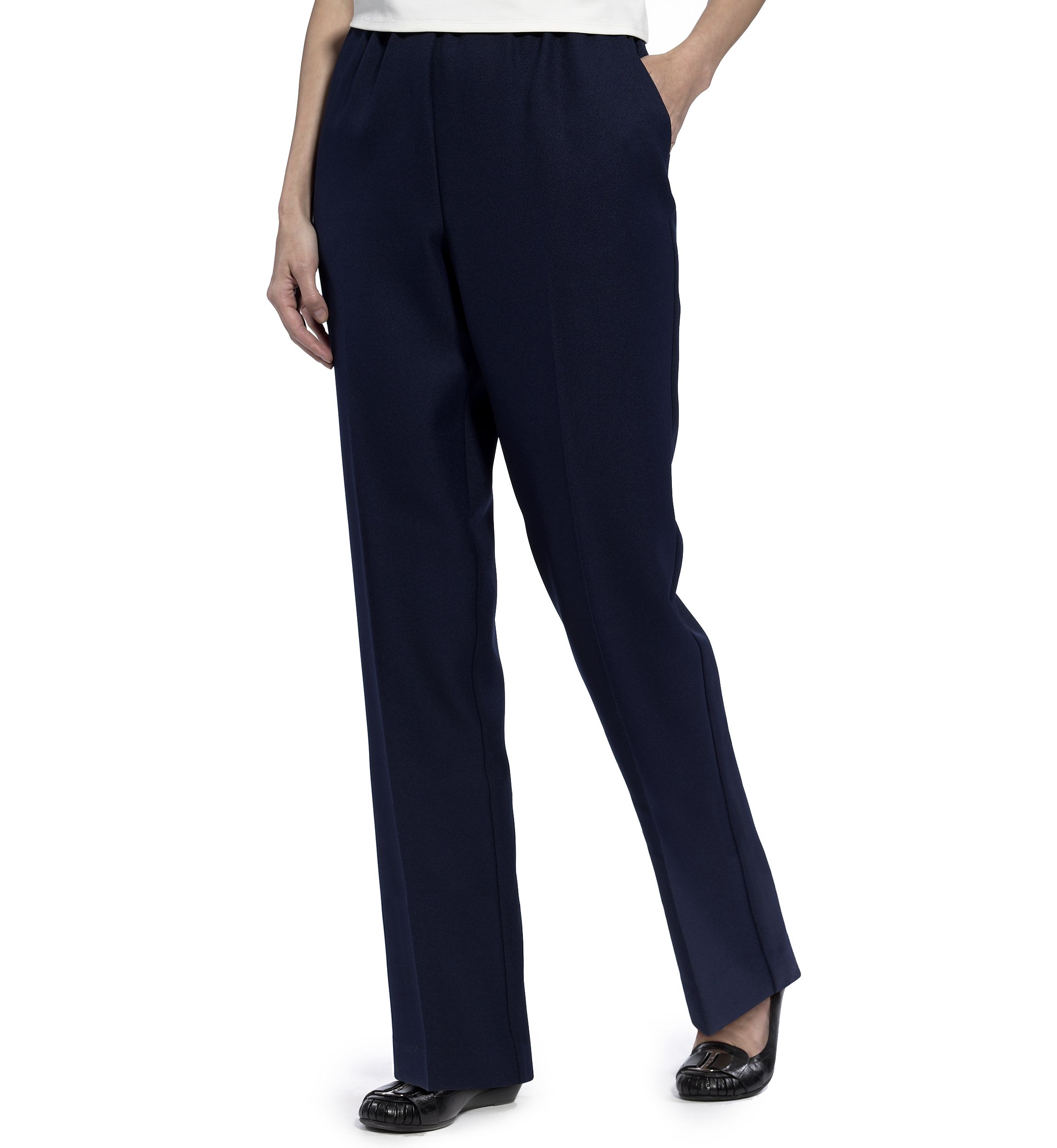 Plus Size Pull On Pants - Short 
