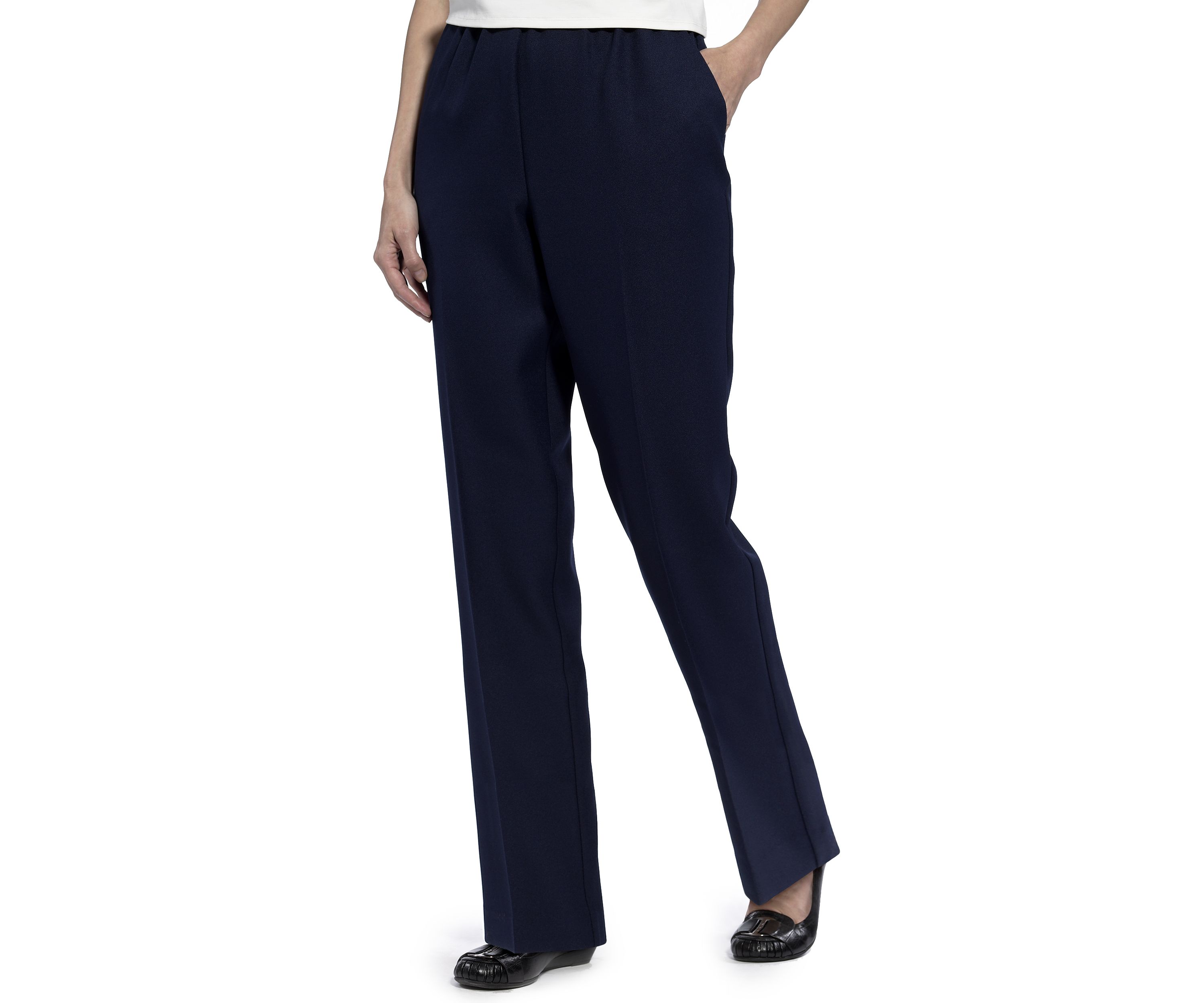 Plus Size Pull On Pants - Short 