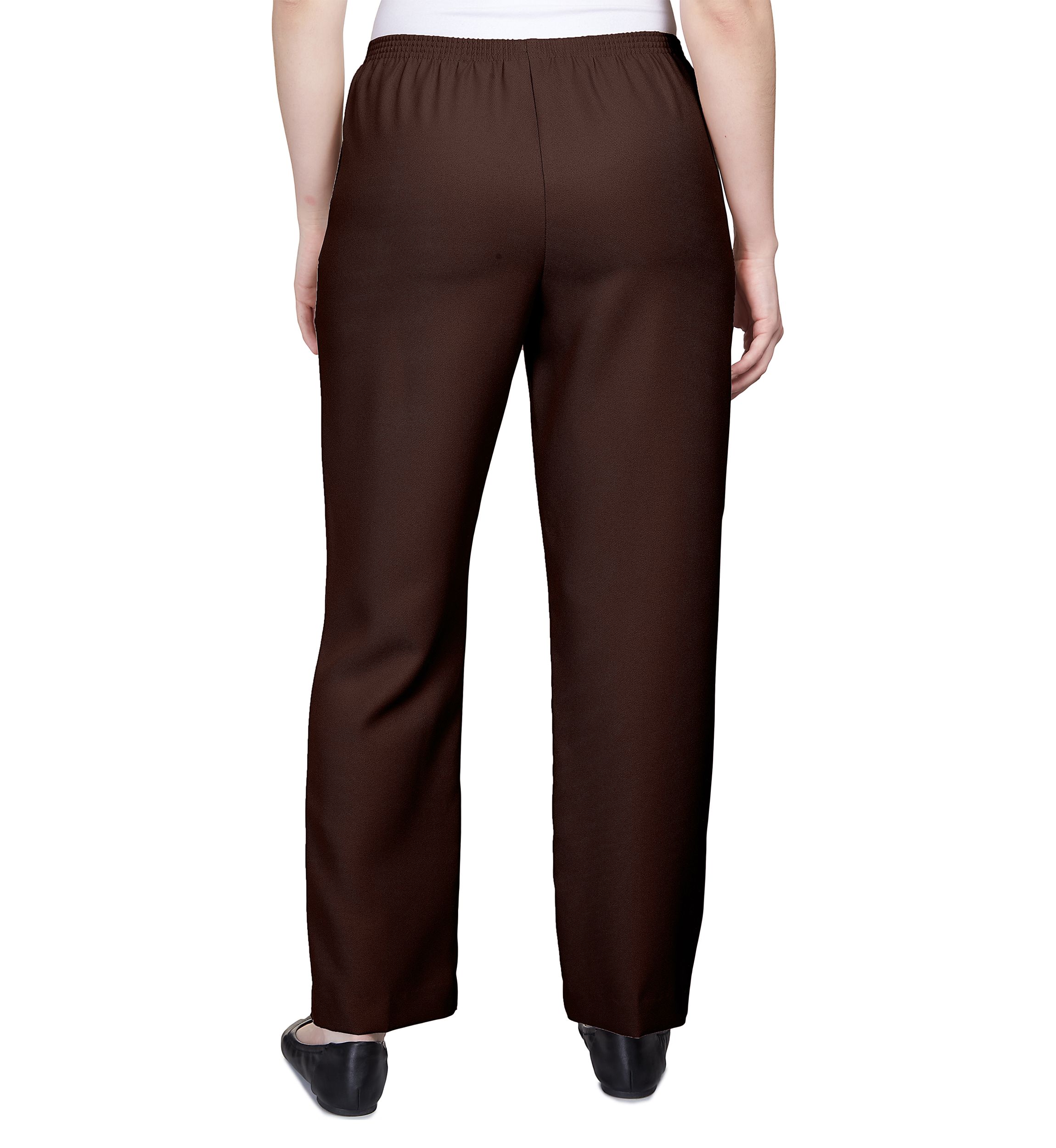 Petite Solid Pull-On Pant