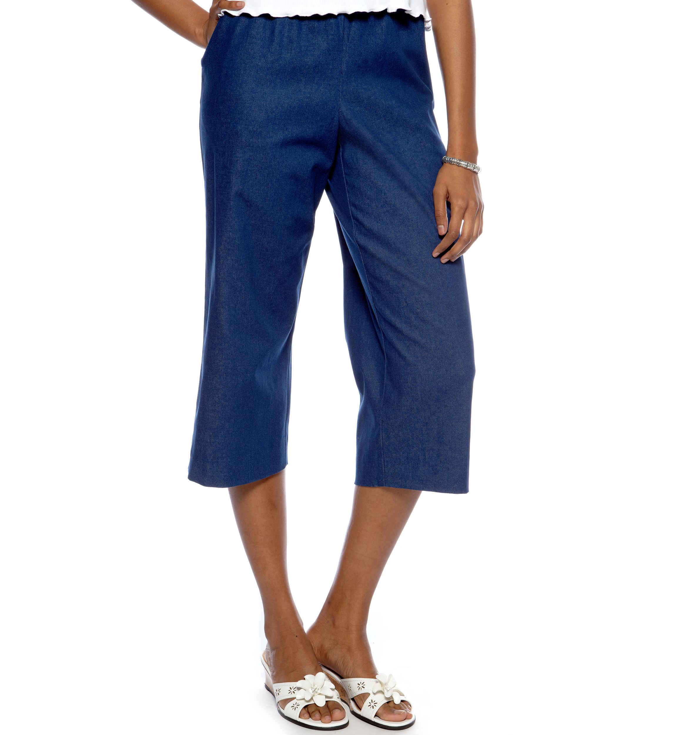 Classic Denim Capri