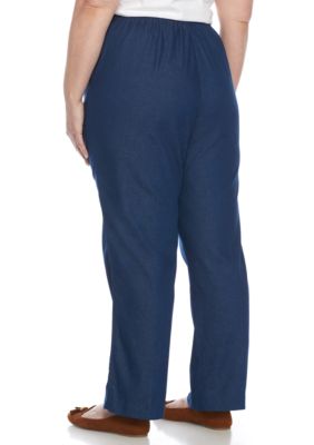 Alfred Dunner Plus Size Classic Proportioned Short Pant | belk