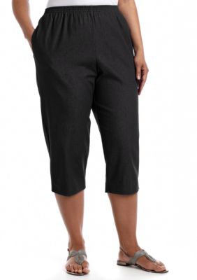 quick dry capris plus size