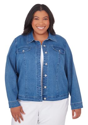 Women s Plus Size Jean Jackets