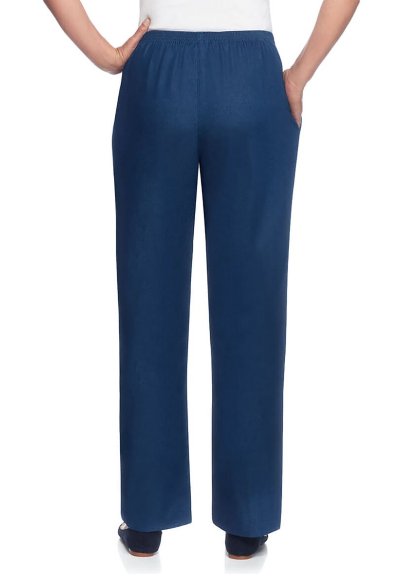 Petite Classic Pull-on Denim Pant (Short & Average Inseam)