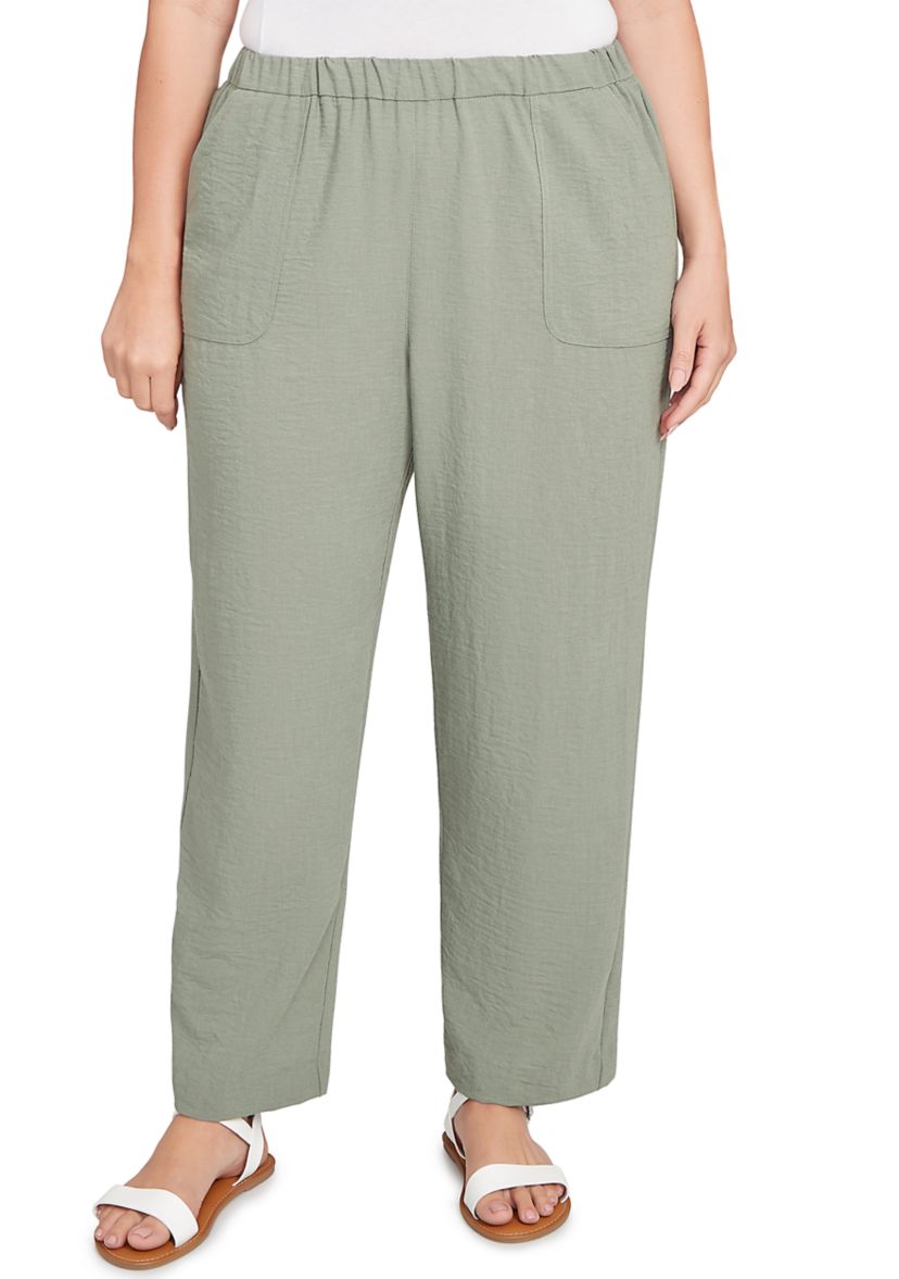 Plus Size Copper Canyon Patch Pocket Medium Pants