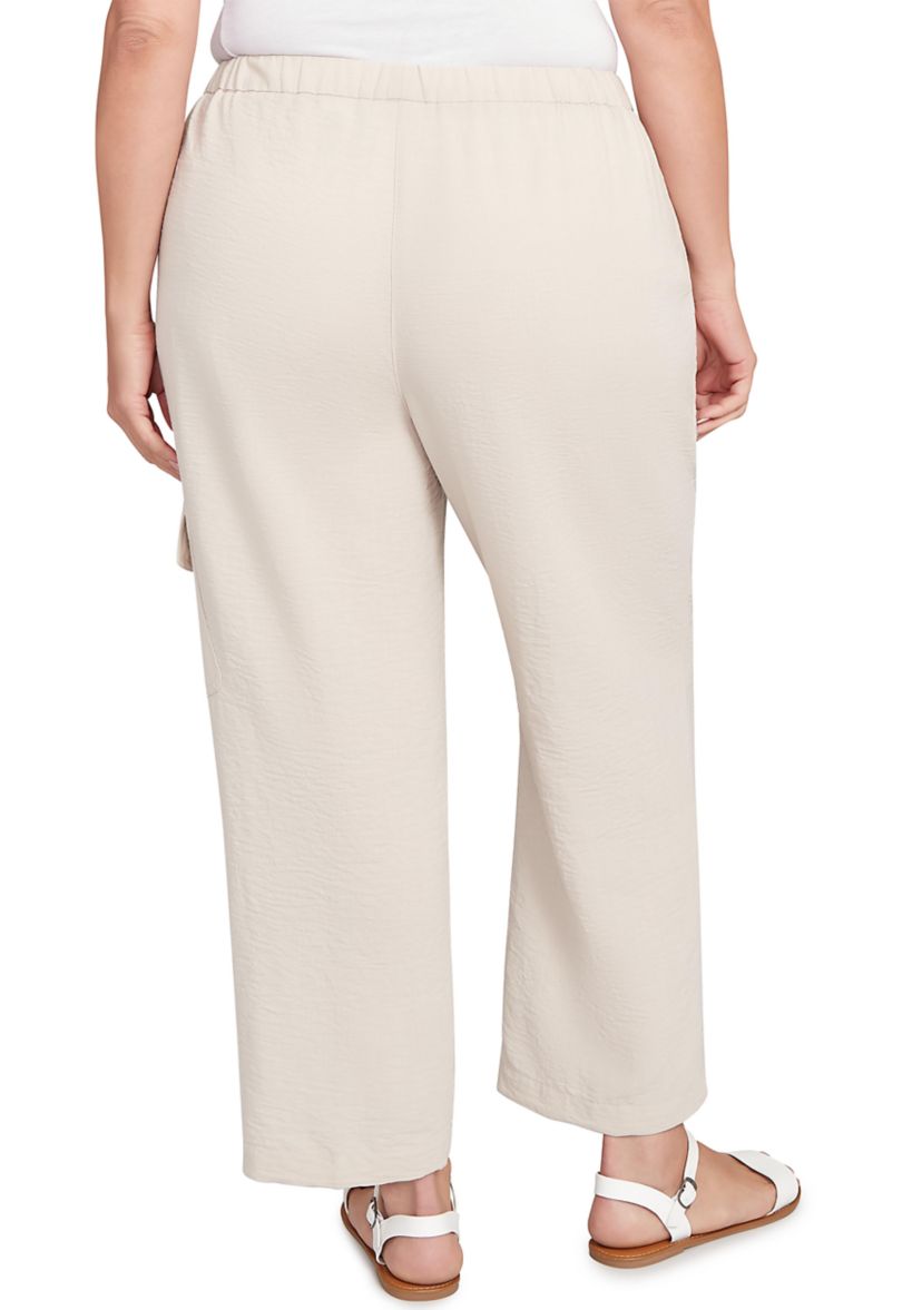 Plus Size Copper Canyon Embroidered Ankle Pants